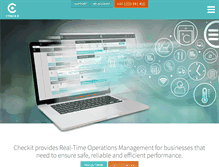 Tablet Screenshot of checkit.net